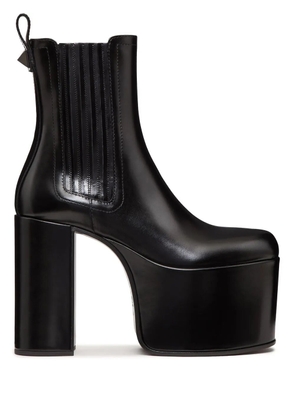 Valentino Garavani Club platform 125mm boots - Black