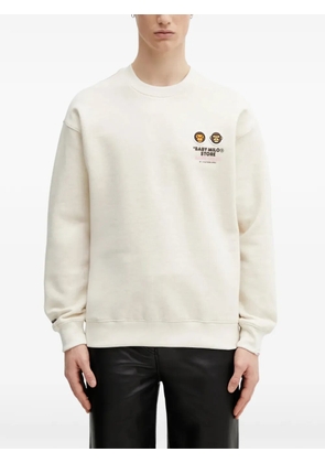 AAPE BY *A BATHING APE® x Baby Milo Store AAPEUNVS crew neck sweatshirt - Neutrals