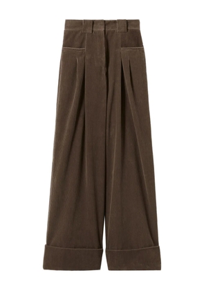Claudie Pierlot pleated trousers - Brown