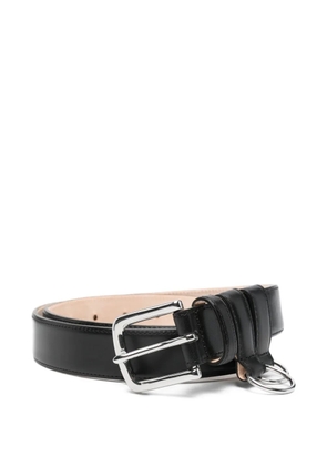 Tibi leather belt - Black
