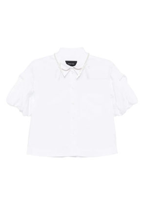 Simone Rocha puff-sleeve shirt - White