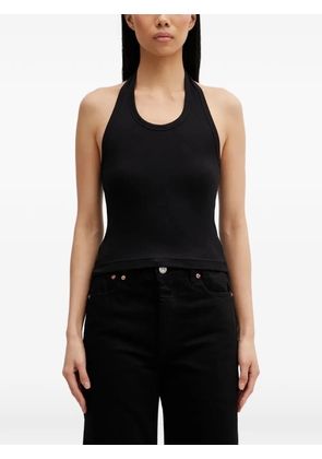 VETEMENTS halterneck sleeveless top - Black