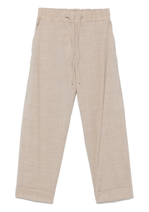 P.A.R.O.S.H. pressed-crease trousers - Neutrals