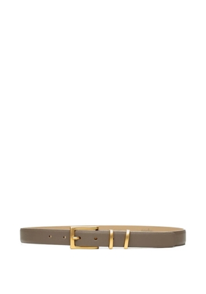 Poche Paris leather belt - Brown