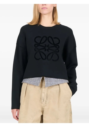 LOEWE anagram-logo sweater - Black