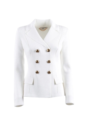 Elisabetta Franchi double-breasted blazer - White