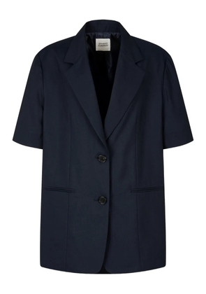 TOMBOY short-sleeve tailored blazer - Black