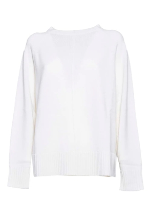 Max Mara ribbed-detail sweater - White