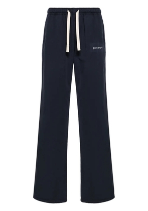 Palm Angels mid-rise straight-leg trousers - Blue