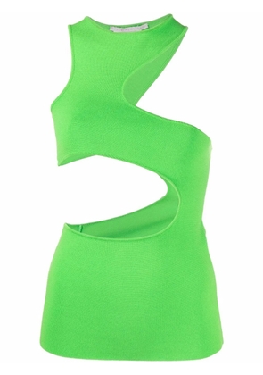 Stella McCartney cut-out tank top - Green