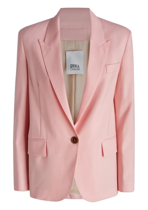 Erika Cavallini single-breasted blazer - Pink