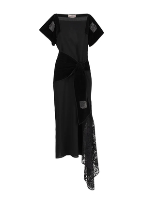 Rocco Barocco Vintage wool dress - Black