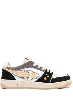 Enterprise Japan Rocket panelled sneakers - White