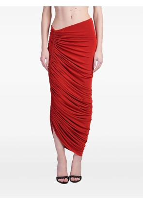 Magda Butrym asymmetric skirt - Red