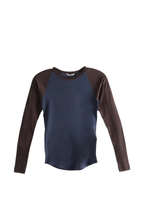 Auralee long-sleeve T-shirt - Blue