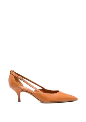 GUGLIELMO ROTTA Armonie buckle-strap pumps - Brown