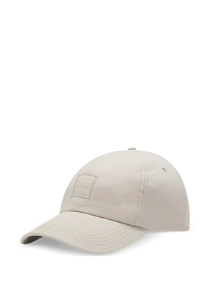 BOSS Derrel square-patch cap - Neutrals