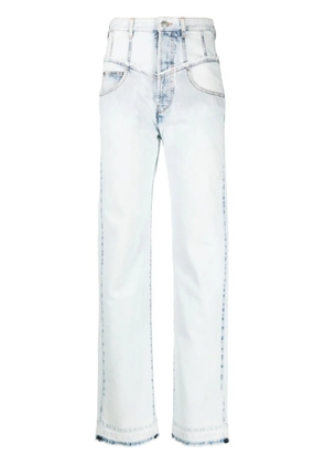 ISABEL MARANT Noemie high-rise straight-leg jeans - Blue