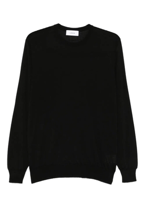 Lardini crew-neck sweater - Black