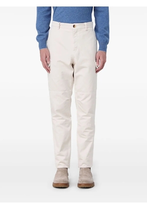 Brunello Cucinelli cotton trousers - White