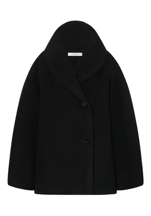 The Row double-breasted coat - Black