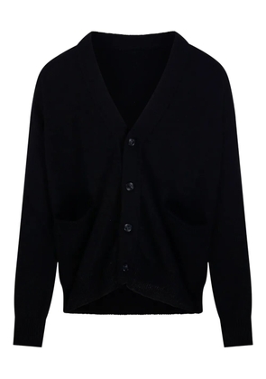 A Paper Kid buttoned patch-pocket cardigan - Black