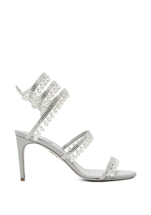 René Caovilla 80mm Cleo sandals - Grey