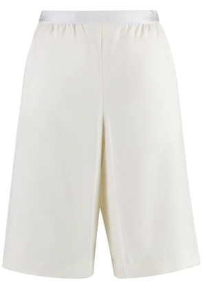 Agnona wool shorts - White