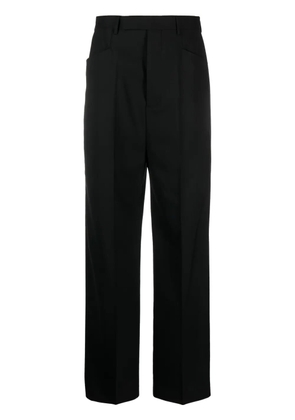 Rick Owens straight-leg wool tailored trousers - Black