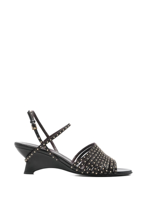KHAITE studded strappy sandals - Black