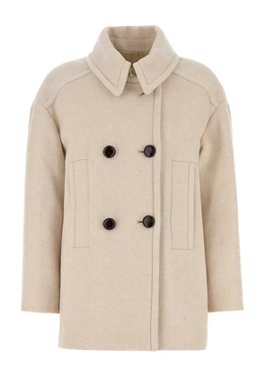 ISABEL MARANT Fiby coat - Neutrals