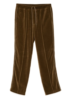 TOM FORD velour track pants - Green