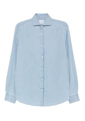 Brunello Cucinelli denim long-sleeved shirt - Blue