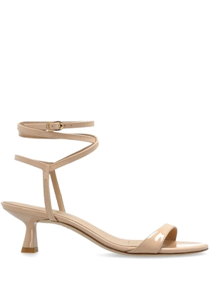 Stuart Weitzman 50mm leather sandals - Neutrals