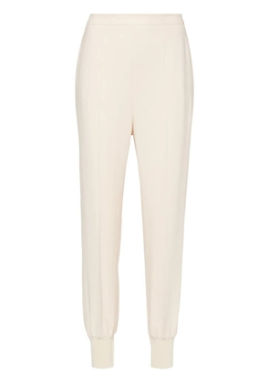 Stella McCartney elasticated slim-cut track pants - Neutrals