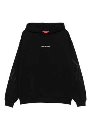 Vision Of Super Flames hoodie - Black