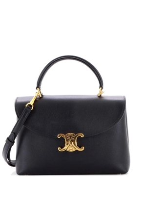 Celine Pre-Owned Nino Top Handle Bag Leather Medium satchel - Black