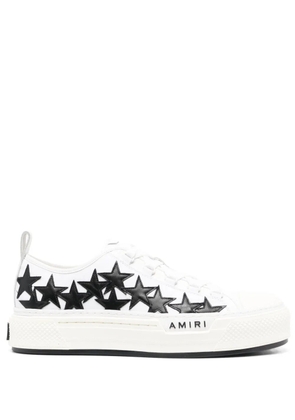 AMIRI star-patch low-top sneakers - White