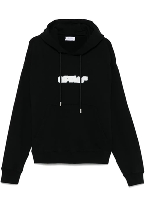 Off-White spray-arrow hoodie - Black