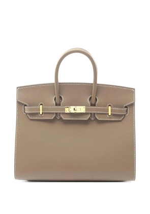 Hermès Pre-Owned 2021 Birkin 25 leather tote bag - Neutrals