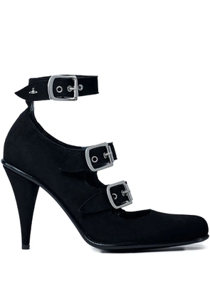Vivienne Westwood 90mm buckle-strap heeled pumps - Black