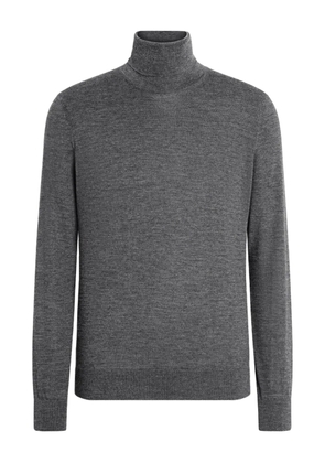 Zegna turtleneck sweater - Grey