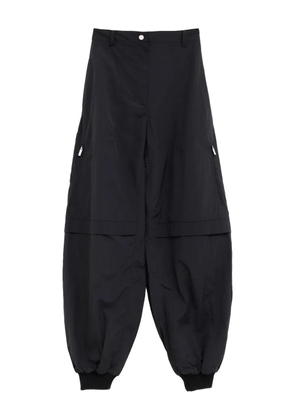 Jacquemus zip-pocket balloon trousers - Black