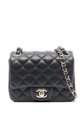 CHANEL Pre-Owned 20214-2022 mini Square Classic Flap shoulder bag - Black