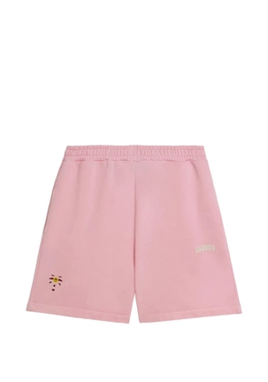BARROW drawstring logo shorts - Pink