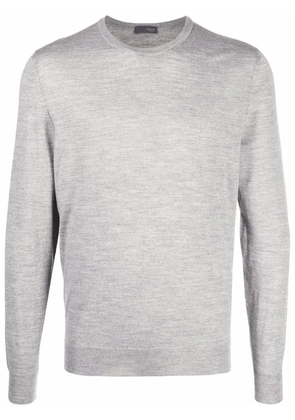 Drumohr round neck jumper - Grey