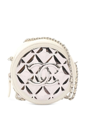 CHANEL Pre-Owned 2021 Matelasse chain shoulder bag - White