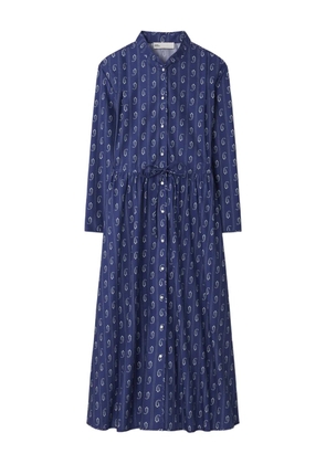 Tory Burch printed cotton beach dress - Blue