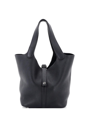 Hermès Pre-Owned Picotin Lock Bag Clemence MM bucket bag - Black