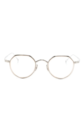 Kame Mannen 1231 geometric-frame glasses - Gold